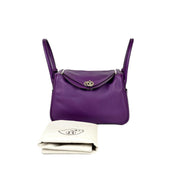 Hermes Lindy 26cm Bag Purple Evercolor